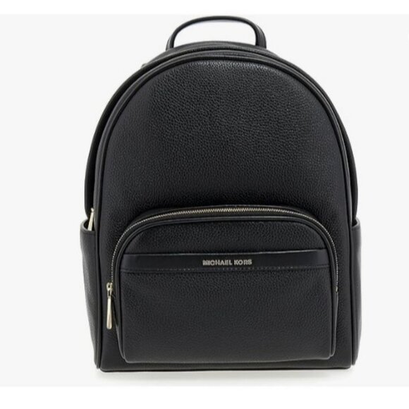 MICHAEL KORS Bex pebbled leather small backpack - Black - Picture 1 of 12